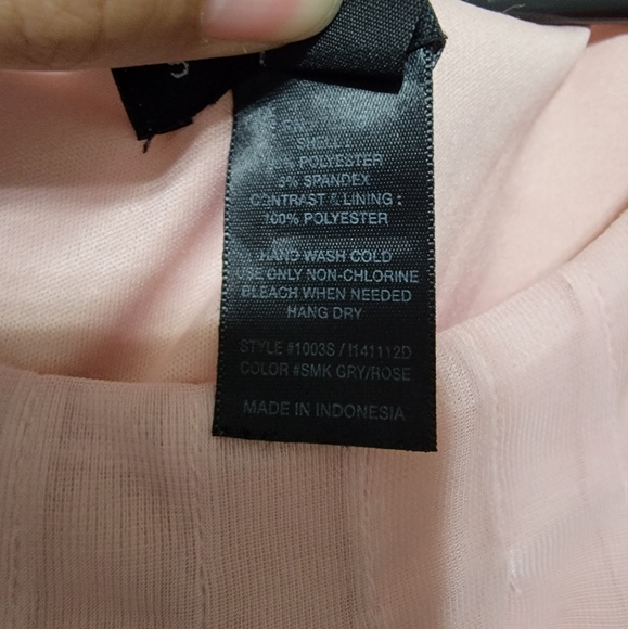 Enfocus Pink & Gray Dress - Picture 4 of 5